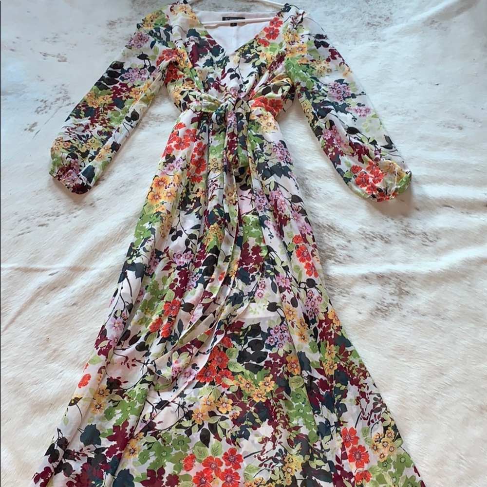 INC Floral maxi dress